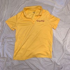 Short sleeve yellow polo